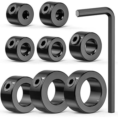 Boordiepte Stop Bit Kraag Set Verstelbare Positioner Limiet Ring Inbussleutel Draai de Stopper Vast Set-Schroeven Houtbewerkingsgereedschap