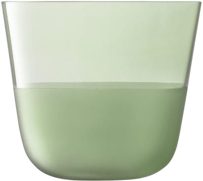 L.S.A. - Arc Contrast Drinkglas 260 ml Set van 2 Stuks Moss - Glas - Groen