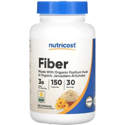 Nutricost, Vezels, 150 Capsules