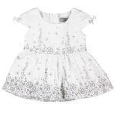 Boboli Baby Feest Jurk - White - Maat - 68/6M