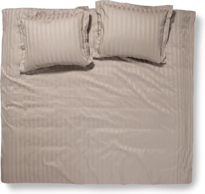 Damai Linea - Dekbedovertrek - Tweepersoons - 200 x 200/220 cm - Cement