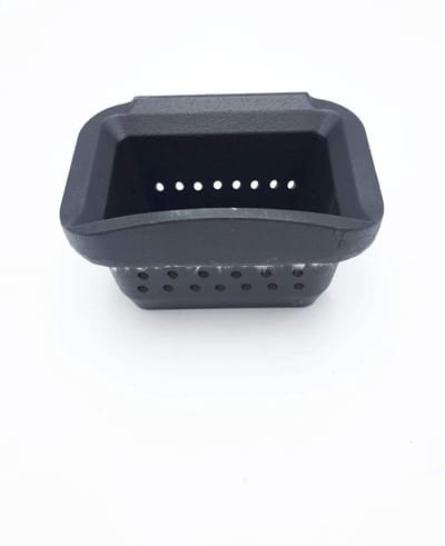 Vuurschaal Gietijzer - Ronde Kom - Buiten Verwarmen - Klassieke Stijl - 11.8 cm Lengte - Zwart