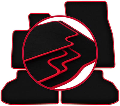 CARLUX-RED automatten voor: BMW X6 F16 SUV (2014-)