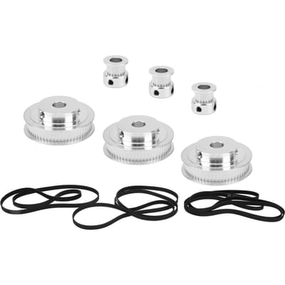 20 Tanden 60 Tanden Synchroonwiel 8mm Boring 2GT6108521220mm Distributieriem white