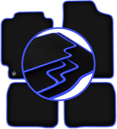 CARLUX-BLUE automatten voor: Toyota Corolla E10 hatchback, stationwagen, sedan (1992-1997)