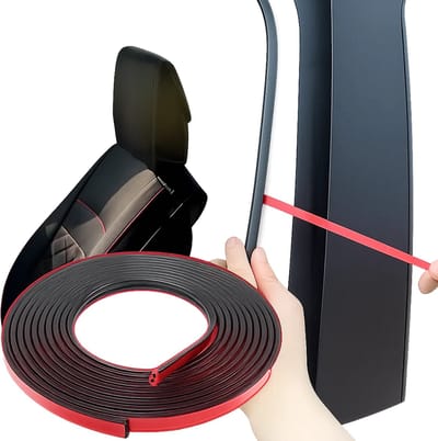 Siliconen Tochtstrip 5 Meter I Auto Deur Afdichting Strip I Isolatie Strip voor Deuren I Autodeur Tochtstrip I Auto Afdichting Strip I Rubber Afdichting