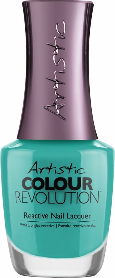 Artistic Nail Design Colour Revolution ' Cool Cats & Kittens ' ( Blauw-Groen TEAL Parelmoer )