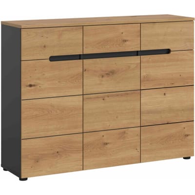 Canu schoenenkast Artisan NB Basaltgrijs NB - 37x94x120cm