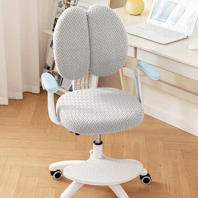 Housse de chaise d'étude, housse de siège pour jeunes étudiants, housse de chaise de bureau élastique et universelle, résistante à la poussière .