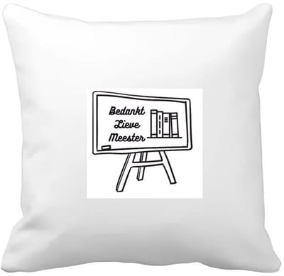 Akyol - bedankt lieve meester Kussen hoes - Meester - meester - leraar - 40 bij 40 cm