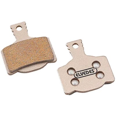 Paar metalen fietsremblokjes Elvedes Magura MT2, MT4, MT6, MT8, MTSport