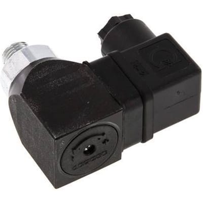 50 tot 200bar SPDT Staal Drukschakelaar G1/4'' 250VAC DIN-A Connector - PSL-E-U-50-200-OC-TA
