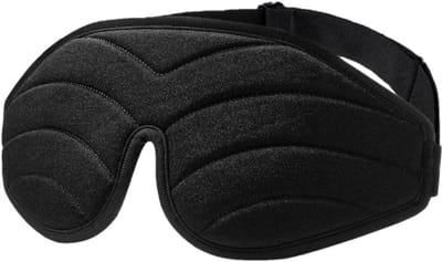 Oogmasker voor Slapen - 3D-Voorgesneden Blokkeringslicht - Zacht Komfort