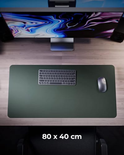 laptop bureaublad, waterdicht bureau-schrijfblok voor kantoor en thuiswerk - desk pad, mouse pad 80x40 cm