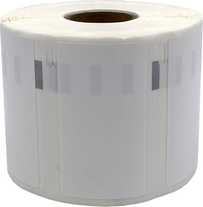 DULA Dymo Compatible labels - Wit - 1933084 - 2112289 - Duurzame multifunctionele etiketten - 1 rol - 57 x 25 mm - 800 labels per rol