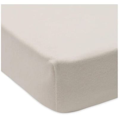 Jollein Hoeslaken Ledikant - 70/75x140/150cm - Jersey - Oatmeal