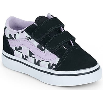 Vans Old Skool V Sneakers - Meisjes - Zwart - Maat:21