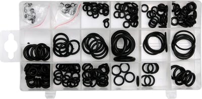 Yato - O-ring Set - 225 Stuks - Verschillende Maten - Chemisch Bestendig