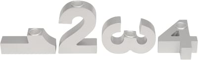 kaarsenhouder advent /modern/zilver/mdf/1234/posiwio collectie