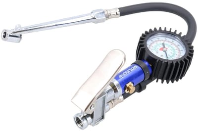 Bandenwiel Inflator - Bandenpomp Meter - Bandenspanning Controleren - Dubbele Kop Connector - 220 psi 15 Bar - Niet gespecificeerd