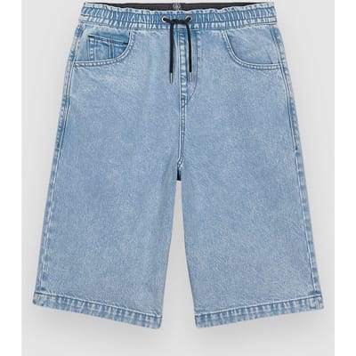 Volcom Freazy Loose Denim Ew Kids Korte Broek blauw