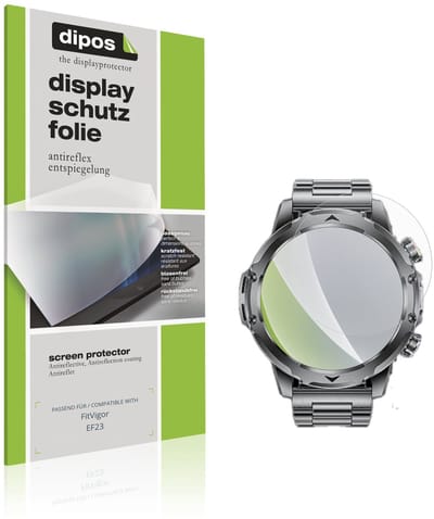 dipos – 6x Matte Beschermfolie geschikt voor FitVigor EF23 | Krasbestendige & antireflecterende Screenprotector Ultra-Thin
