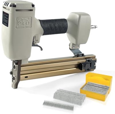 T-spijkerset voor beton met 400 stuks T-nagels - 14 gauge pneumatische brad-spijkermachine