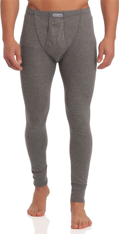 Timone Heren Thermobroek - Sport - Sporbroek - Lang - Katoen - TI-SS-Pants-114 - Melange - M