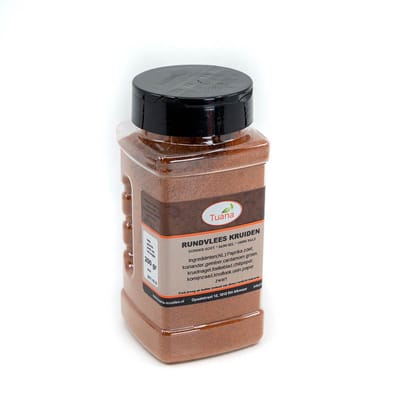 Tuana Kruiden - Rundvlees Kruiden - Strooibus 150 Gram - Tuanashop - MP-R-0008