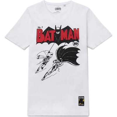 Batman 80th Anniversary 40s Legend t-shirt - Wit - L