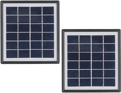 Draagbare Solar Charger - Zonnepaneel Oplader - Opladen Onderweg - Efficiënte USB Connectiviteit - 5W - Zwart