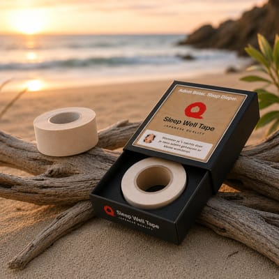 Sleep Well Tape – Herbruikbare Mondtape op Rol – 70-80 Nachten – Huidvriendelijke Anti-Snurktape