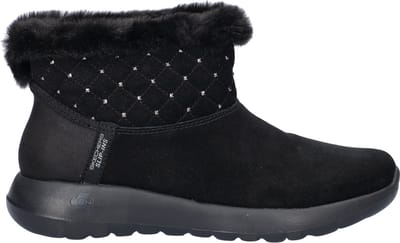 Skechers Hands Free Slip-Ins On-the-Go dames gevoerde boot - Zwart zwart - Maat 37