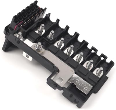 Accubak Autohouder - Zekeringkast Onderdeel - Auto Elektrisch Systeem - Duurzaam ABS Metaal - 18x12x6 cm - Zwart