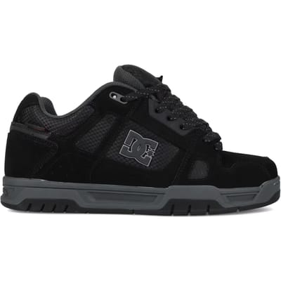 DC Shoes Stag Sneakers Heren - Zwart - Maat 43 - Suède