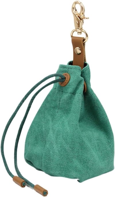 Snackhouder Hond - Voerhouder Outdoor - Honden Training - Eenvoudige Toegang Snacks - 18 x 7 x 7 cm - Zwart