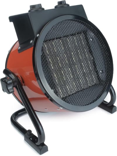 Elektrische kachel keramische verwarmingstechnologie- krachtige ventilatorventilator- 2-in-1 ventilatorkachel en ventilator- 3.000 watt- grote ruimtes bouwplaats garage