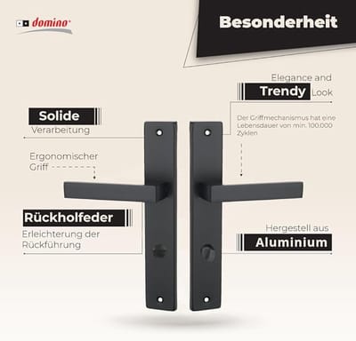 terrasdeurgreep, Deurbeslag / deurgreep, balkondeur, Deurklink - buiten voor schuifdeuren, deur handvat /handvat