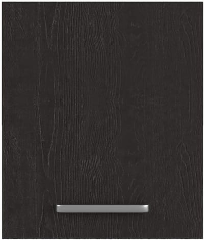 Wasophoogte® Keukenkast - Bovenkast keuken - Module O1 - 360(D)*450(B)*530(H) mm - Zwart
