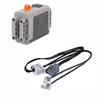 DW4Trading LED Verlichting met Kabel 2 Led's + Batterijhouder 6x AA Serie 8870 + 8881 - Grote Merken