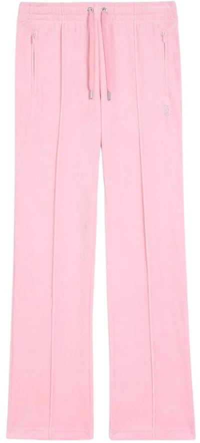 Juicy Couture Tina Outline Trackpant With Diamante Br ROZE - Maat XXL