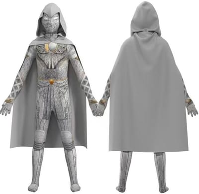 Moon Knight verkleedkostuum voor kinderen - maat M 120-130 cm - Carnaval, Halloween en verjaardag pak kids suit