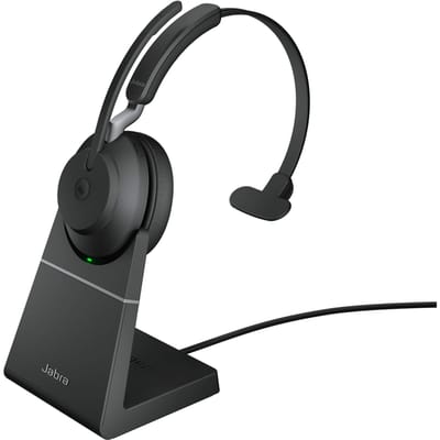 Jabra Evolve2 65 UC Mono - Bluetooth Headset - op oor - omkeerbaar - draadloos - USB-C - ruisisolatie