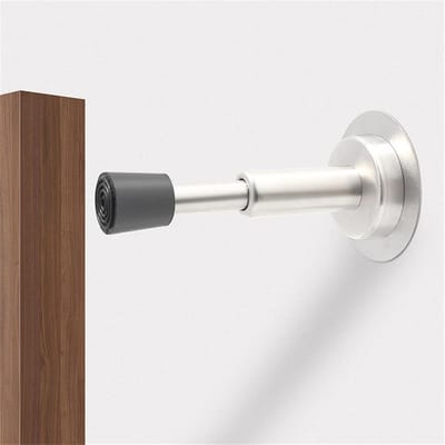 Deurstopper - Deurdemper Muurbeschermer - Deuren Open Houden - Hydraulische Schokabsorptie - 15 x 15 x 15 cm - Zwart