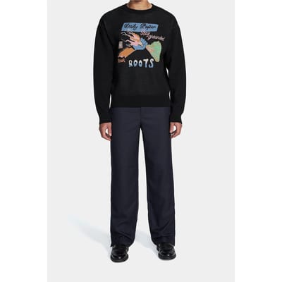 Daily Paper Hozy Sweater Black Size: XS | Sweaters Outlet | Unisex | Zwart