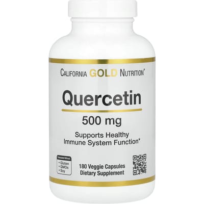 Quercetine, 500 mg, 180 plantaardige capsules