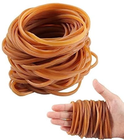 Elastische Bands 150 stks Zware Prullenbak Bands Rekbare Elastiekjes Elastische Prullenbak Bands Kantoor Bestandsmap Sterke Elastische Elastiekjes voor School Thuiskantoor Benodigdheden 3,7 Inch