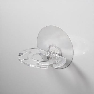 Zelfklevende Tandenborstelhouder Wandmontage Tandpasta Dispenser Opberg Ruimte Knijper Planken Scheerapparaathouder Badkameraccessoires gray