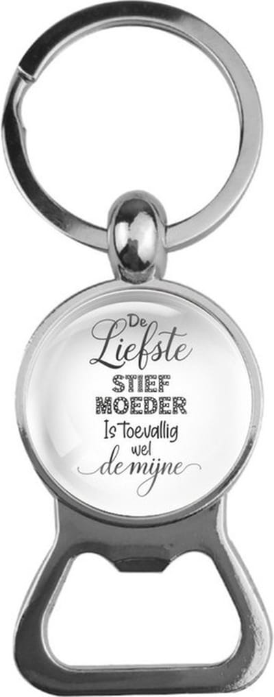 Bieropener Glas - De Liefste Stiefmoeder Is Toevallig Wel De Mijne
