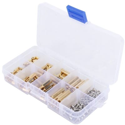 Dailygoods - M3 Schroeven Kit - Messing Standoff Spacer - 120 Stuks - Assortiment - Perfect voor Elektronica